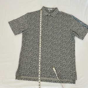 Peter Millar, summer comfort, button down men’s shirt, size large.